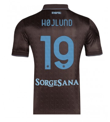 SSC Napoli Rasmus Hojlund #19 Tredjetrøje 2025-26 Kortærmet